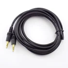 s-l140-1822.webp Male to Male Black 3.5mm jack audio stereo Extension Lead for Mobiles,PC,Car UK