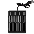 s-l140-1832.webp Rechargeable Lithium Battery Charger New USB 3.7V Battery Charger 1,2,4 Slots