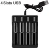 s-l140-1837.webp Rechargeable Lithium Battery Charger New USB 3.7V Battery Charger 1,2,4 Slots