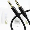 s-l140-1848.webp 3.5mm Jack AUX Audio Cable Male‑to‑Male Car Stereo Headphone Lead Gold Plated