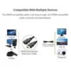 HDMI 4K Cable Male To Female Converter Short Extension Cable Fire TV uk