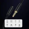 AUX Extension Cable 3 Pin 3.5mm Jack Male to 3.5mm Female  UK
