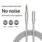 AUX Extension Cable 3 Pin 3.5mm Jack Male to 3.5mm Female  UK