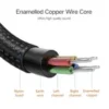 2M 3M 5M Headphone Aux Cable Audio Lead 3.5mm Jack to Jack Stereo PC Car Male UK