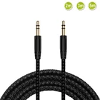 2M 3M 5M Headphone Aux Cable Audio Lead 3.5mm Jack to Jack Stereo PC Car Male UK