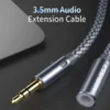 3.5mm Audio Aux Extension Cable Male to Female Jack Headphone Adapter Cord