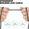s-l140-1924.webp Aux Cable Jack To Jack 3.5 mm Audio Lead Male Stereo 1 To 5m Car PC Phone Plug