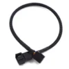 s-l140-203.webp PWM 1 to 2, 3, 4 extension 12V PC fan Y splitter cable 27cm black-sleeved cable