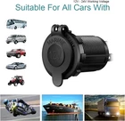 s-l140-2052.webp Waterproof 12V Car Cigarette Lighter Socket USB Charger Power Adapter Outlet