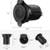 s-l140-2053.webp Waterproof 12V Car Cigarette Lighter Socket USB Charger Power Adapter Outlet