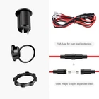 s-l140-2054.webp Waterproof 12V Car Cigarette Lighter Socket USB Charger Power Adapter Outlet