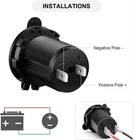 s-l140-2055.webp Waterproof 12V Car Cigarette Lighter Socket USB Charger Power Adapter Outlet