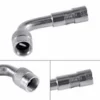 2X 90 Degree Angle Tyre Valve Extension Adaptor Motorcycle Motorbike Car Bike