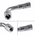 2X 90 Degree Angle Tyre Valve Extension Adaptor Motorcycle Motorbike Car Bike