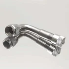 2X 90 Degree Angle Tyre Valve Extension Adaptor Motorcycle Motorbike Car Bike