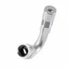 2X 90 Degree Angle Tyre Valve Extension Adaptor Motorcycle Motorbike Car Bike