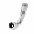 2X 90 Degree Angle Tyre Valve Extension Adaptor Motorcycle Motorbike Car Bike