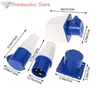 s-l140-2093.webp Mains Hook Up Site 3 Pin Plug & Socket 240V 16A IP44 Camping Caravan Motorhome