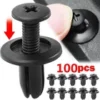 s-l140-2101.webp 100 X Fit 8mm Hole Car Body Plastic Rivets Fastener Fender Bumper Push Pin Clip