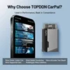 2026 TOPDON Carpal-E Bluetooth All System Car Diagnostic Tool OBD2 Reset Scanner