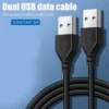 s-l140-263.webp USB A Male to Male Cable USB 2.0 Data Transfer Lead for PC Laptop Hard Drive Cam