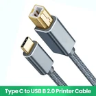 s-l140-304.webp Printer Cable High Speed Printer USB Type-C to USB B 2.0 For Epson HP Brother UK