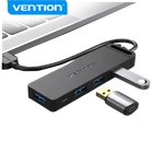 s-l140-389.webp 4 Port USB 3.0 Hub Multi Splitter Expansion Fast Speed Desktop PC Laptop Adapter