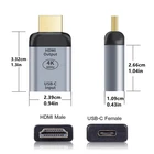 s-l140-425.webp USB-C to HDMI 2.0 Adapter 4K@60Hz For Laptop Accessory Plug & Play Fast New