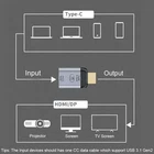 s-l140-430.webp USB-C to HDMI 2.0 Adapter 4K@60Hz For Laptop Accessory Plug & Play Fast New