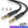 HD HiFi 3.5mm to 3.5mm AUX Audio Cable Male to Male Car Stereo Headphone Lead