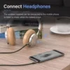 HD HiFi 3.5mm to 3.5mm AUX Audio Cable Male to Male Car Stereo Headphone Lead
