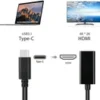 Type C to HDMI Adapter Female HDTV 1080p USB-C USB 3.1 Male 4K Adapter for for
