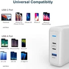 s-l140-527.webp 78W USB-C PD Fast Charger for iPhone Samsung iPad MacBook | 1 USB-C + 2 Light-in