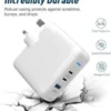 s-l140-529.webp 78W USB-C PD Fast Charger for iPhone Samsung iPad MacBook | 1 USB-C + 2 Light-in