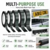 Black Double Sided Foam Tape Heavy Duty Strong Sticky Adhesive Mounting Car Trim
