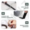 Black Double Sided Foam Tape Heavy Duty Strong Sticky Adhesive Mounting Car Trim