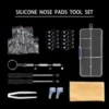 Glasses Repair Kit Spectacles Screws Nose Pads Optical Repair Tool Set UK