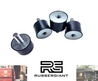 Rubber Mount Car Boat Bobbin Anti Vibration  M4 M6 M8 M10 M12 M16 Cylindrical/B