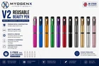 s-l140-746.webp 2026 NEW MODEL V2 Reusable Metal Beauty Peptide Pen + 5 Free 3ml Cartridges - UK