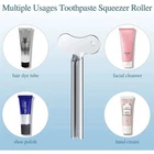 s-l140-770.webp 2x Stainless Steel Toothpaste Tube Squeezer Easy Metal Rolling Holder Dispenser