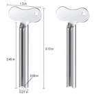 s-l140-771.webp 2x Stainless Steel Toothpaste Tube Squeezer Easy Metal Rolling Holder Dispenser