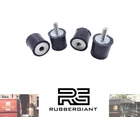 Rubber Mount Car Boat Bobbin Anti Vibration  M4 M6 M8 M10 M12 M16 Cylindrical/B