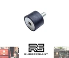 Rubber Mount Car Boat Bobbin Anti Vibration  M4 M6 M8 M10 M12 M16 Cylindrical/B