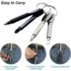 s-l140-818.webp Slotted Screwdriver Set Keychain Mini Pocket Keyring Cross Driver Repair EDC UK