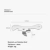 s-l140-870.webp Adjustable Can Jar Opener Bottle Lid Gripper Kitchen Gadget Stainless Steel UK