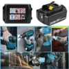 2 Pack 18V 8.0Ah Lithium Batteries + DC18RC Charger Compatible with Makita LXT