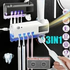 s-l140-922.webp Sterilizer Toothbrush Holder Clean And No-Drill Wall Toothpaste Dispenser