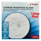 s-l140-990.webp Kidde K4MCO Carbon Monoxide Alarm - Mains Powered With Rechargeable Battery 4MCO