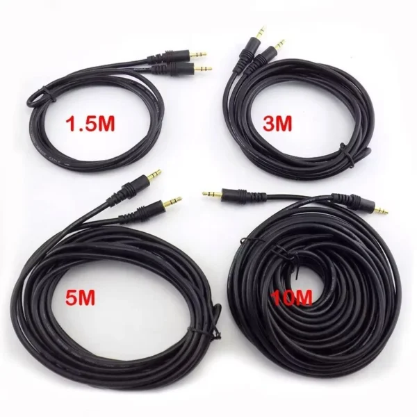 s-l1600-1013.webp Male to Male Black 3.5mm jack audio stereo Extension Lead for Mobiles,PC,Car UK