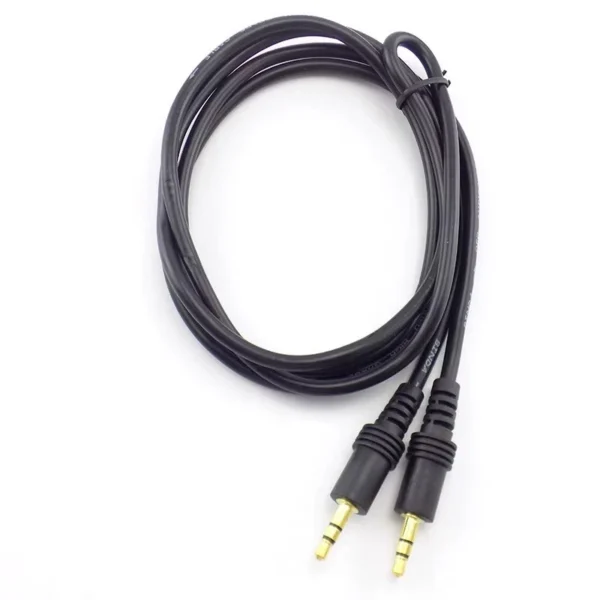 s-l1600-1015.webp Male to Male Black 3.5mm jack audio stereo Extension Lead for Mobiles,PC,Car UK